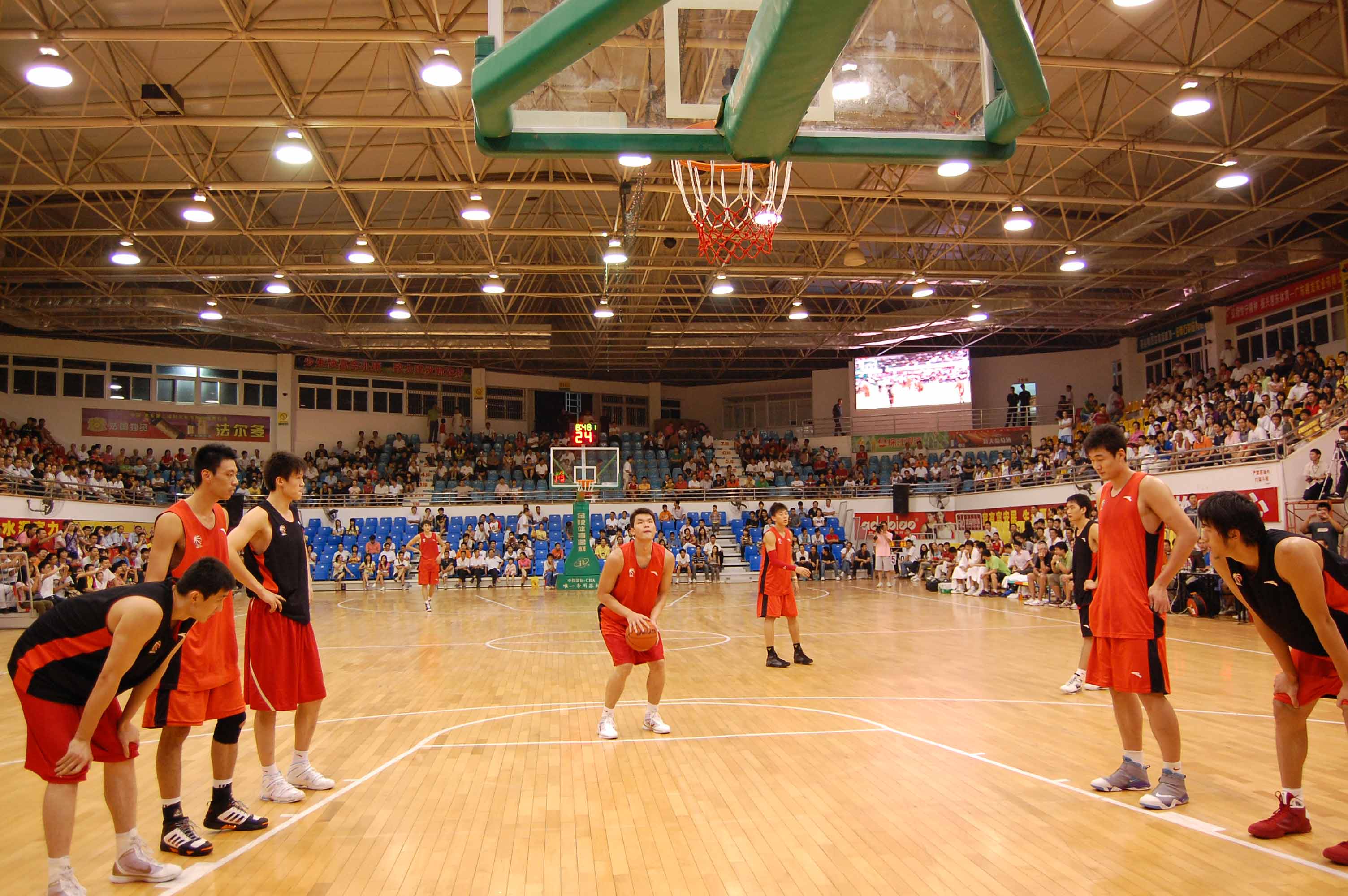 凱迪拉克中心（五棵松體育館)結構體系